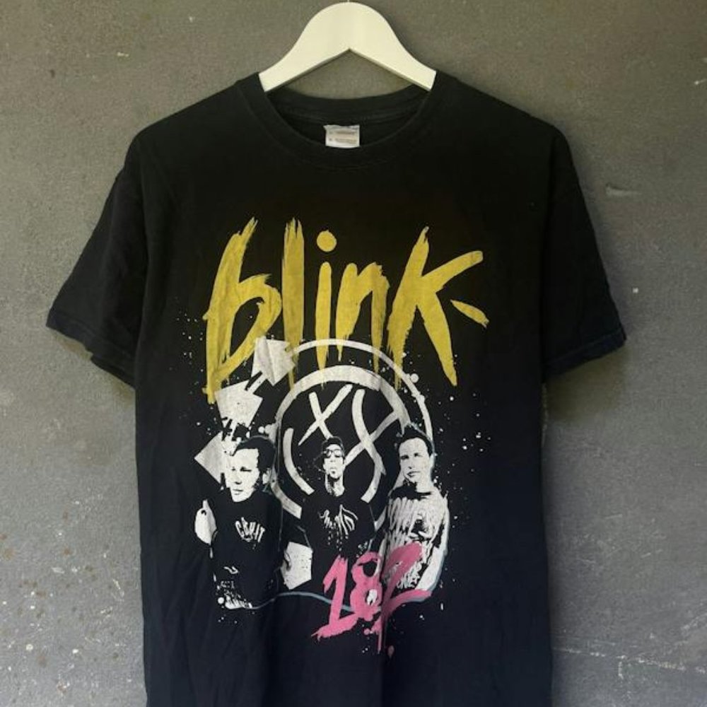 Vintage Blink- t Shirt Tour Bandthgf94